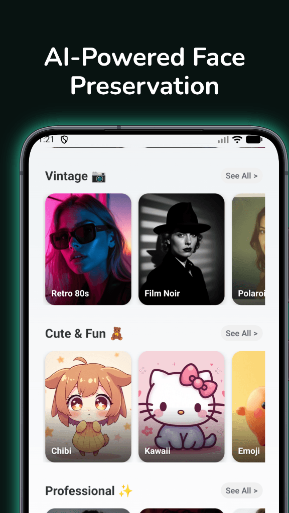AI-Powered Face Preservation